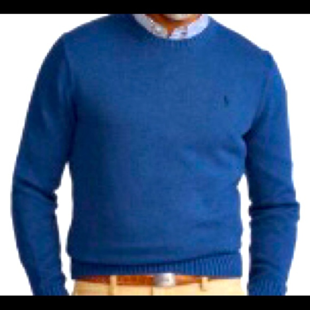 Crew neck cotton sweater